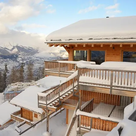Egg Sauna & Luxury Chalet 16 Pers By Alpvision Residences Chalet Veysonnaz